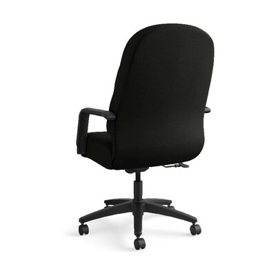 HON Pillow-Soft Leather Executive Chair, Black (HON2091SR11T)