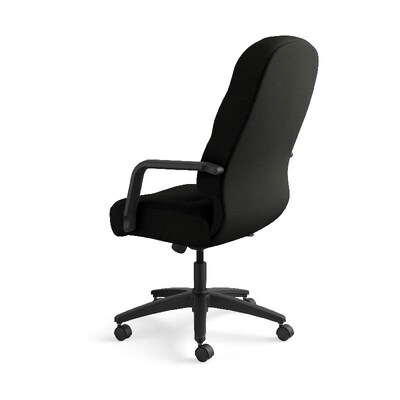 HON Pillow-Soft Leather Executive Chair, Black (HON2091SR11T)