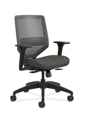HON Solve Mesh Back Fabric Task Chair, Ink (HONSVR1ACLC10TK)