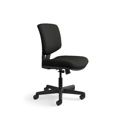 HON Volt Leather Task Chair, Black (HON5703SB11T)