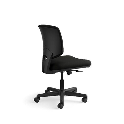 HON Volt Leather Task Chair, Black (HON5703SB11T)