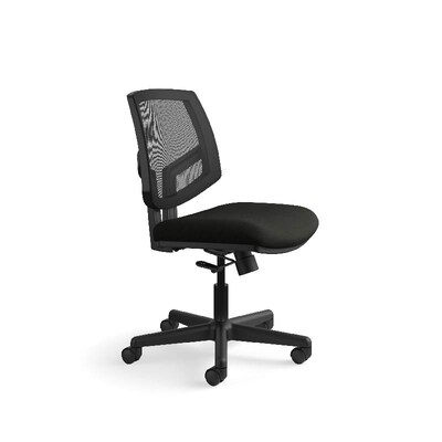 HON Volt Mesh Back Leather Computer and Desk Chair, Black (H5711.SB11.T)