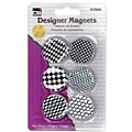Charles Leonard 1.25Diameter Super Strong Button Design Magnets, Packs of 12, 12 Pack/Bundle (CHL35