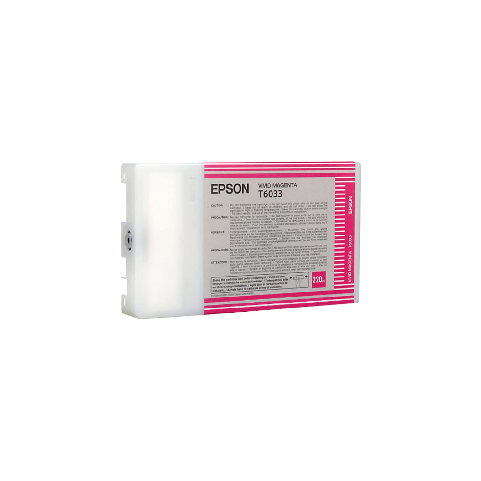 Epson T603 Magenta Standard Yield Ink Cartridge