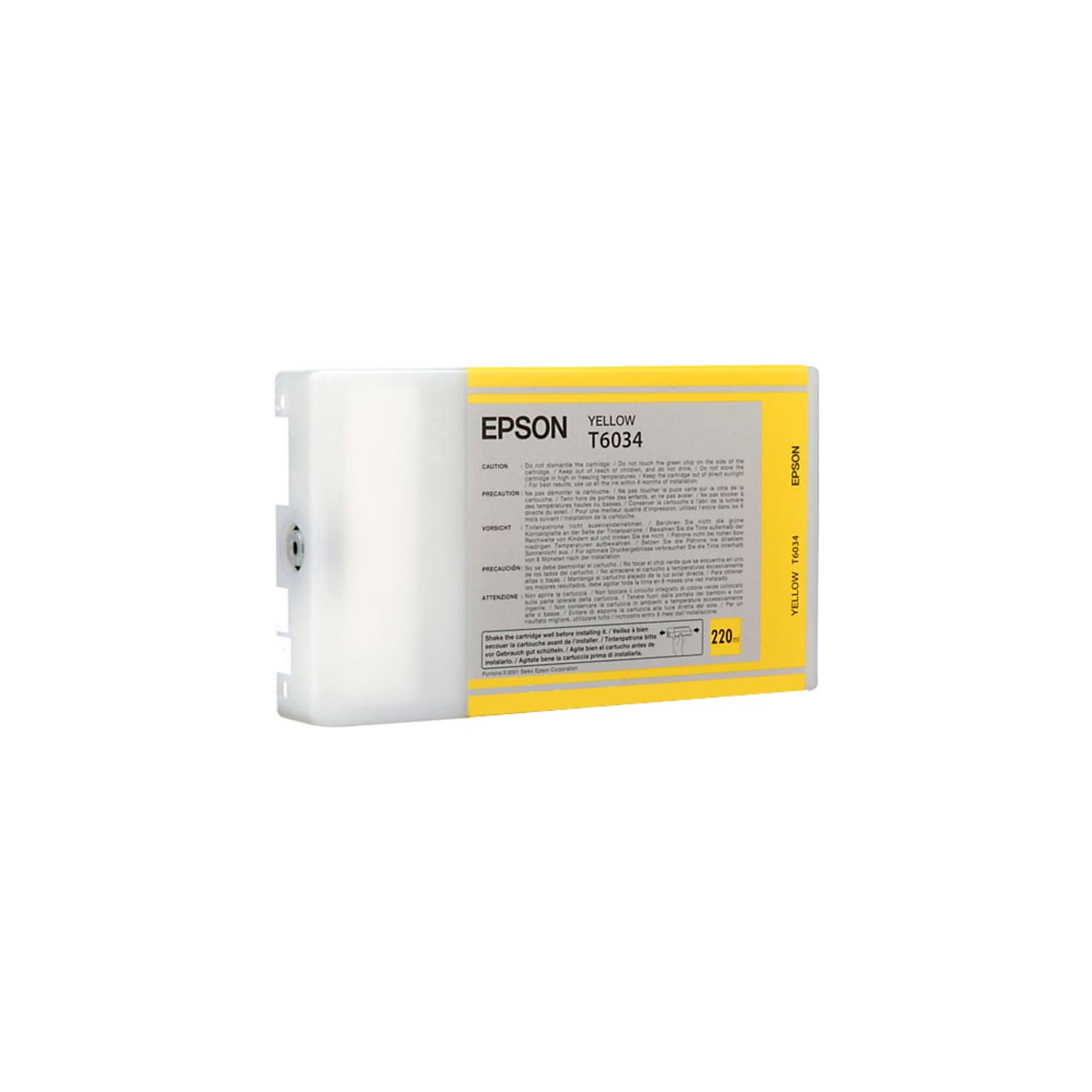 Epson T603 Yellow Standard Yield Ink Cartridge