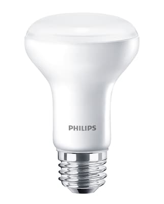 Philips LED R20 6 Watt Warm Glow Dimmable Bulb, Pack of 6 (456979)