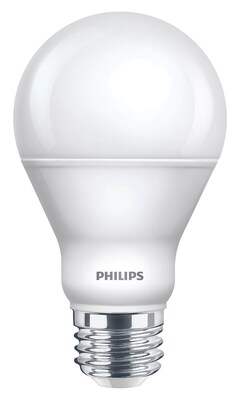 Philips LED A19 5.5 Watt Bulb 2700K, Pack of 6 (550400)