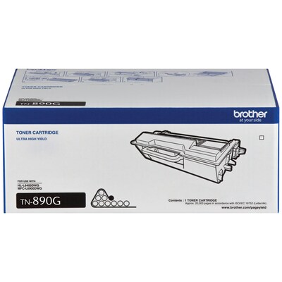 Brother TN-890 Black Ultra High Yield Toner Cartridge (TN890G)