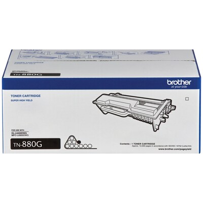 Brother TN-880 Black Super High Yield Toner Cartridge   (TN880G)