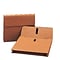 Smead 30% Recycled Heavy Duty File Pocket, 2 Expansion, Legal Size, Redrope, 50/Book (245BX)