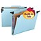 Smead FasTab® Hanging PSBD Classification File Folder w/SafeSHIELD® Fastener, 1 Divider, 2/5-Cut Tab