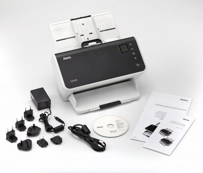 Alaris 1025006 Desktop Scanner, Color output bit depth is 24 bits (8 x 3)