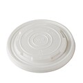 BioGreenChoice PLA Hot Paper Bowl Lids, 12/16/32 oz. White, 1000/Carton (BGC-882)