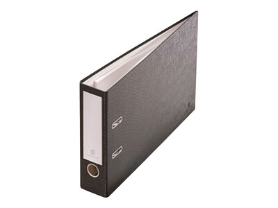 Bindertek Advantage Topfiles 3 2-Ring Legal Binders, D-Ring, Black (TFLN-BK)