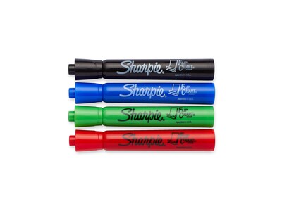 Sharpie Flip Chart Water Based Marker, Bullet Tip, Assorted, 4/Pack (22474)