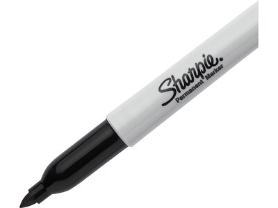 Sharpie eXtreme Permanent Markers, Fine Tip, Black, 4/Pack (1927436)