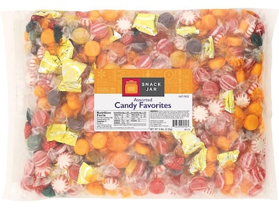 Snack Jar(tm) Assorted Candy Favorites, 5 lb Bag