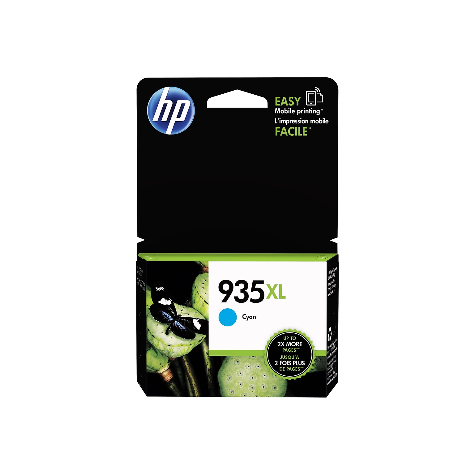 HP 935XL Cyan High Yield Ink Cartridge (C2P24AN#140)