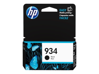 HP 934 Black Standard Yield Ink Cartridge   (C2P19AN#140)