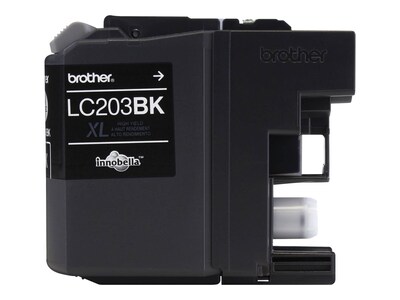 Brother LC203 Black, Cyan, Magenta, Yellow High Yield Ink, 4/Pack