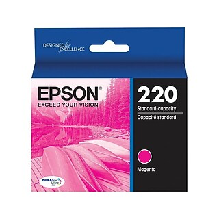 Epson T220 Magenta Standard Yield Ink Cartridge (T220320-S)