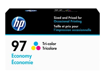 HP 97 Tri-Color Economy Ink Cartridge (D8J32AN)