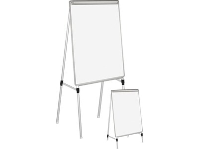 Quill Brand® Dry Erase Easel, Silver Steel (28841-US/CC)