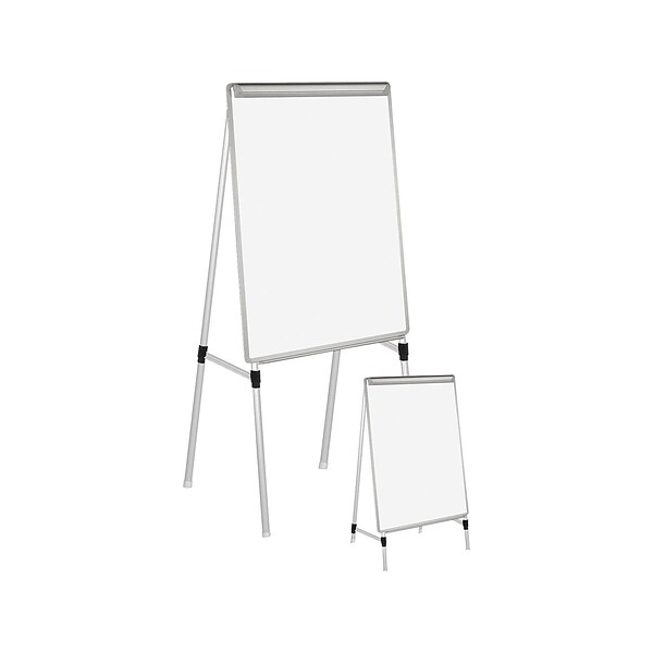 MasterVision Silver Easy Clean Melamine Dry-Erase Whiteboard, Aluminum Frame, 3 x 2 (EA2300335MV)