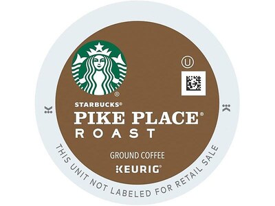 Starbucks Pike Place Coffee Keurig® K-Cup® Pods, Medium Roast, 96/Carton (SBK18994CT)