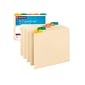 Smead Multicolored Poly Guides, 1/5-Cut Tab (A-Z), Letter Size, Manila, 25/Set (50180)