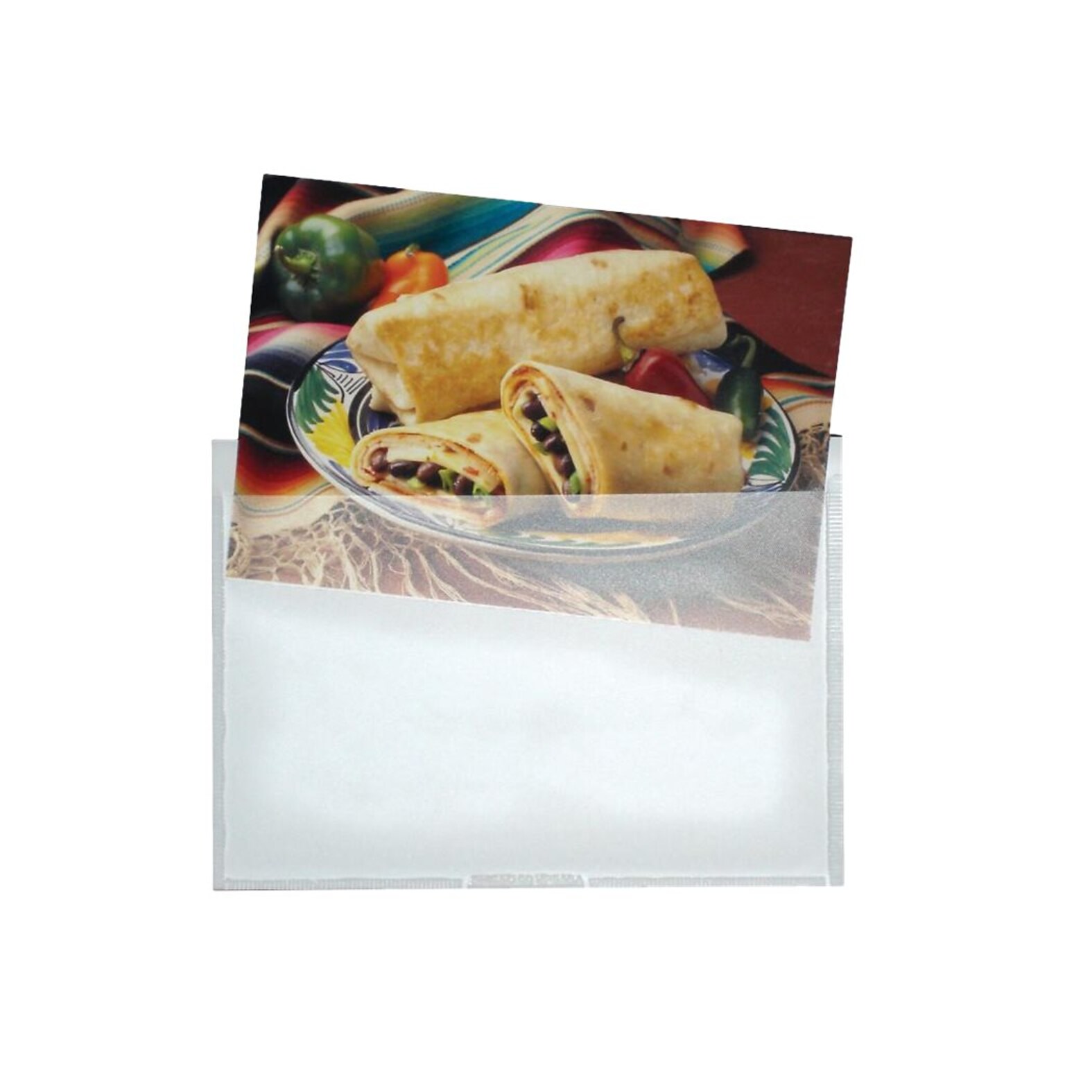 Smead Self Adhesive Poly Pockets, 6 x 4, Clear, 100/Box (68164)