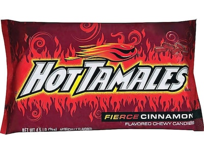 Hot Tamales Chewy Candy, Fierce Cinnamon, 72 Oz. (JUS460989)