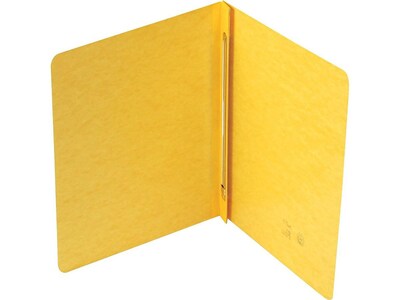 Smead Premium Pressboard Report Cover, Letter Size, Yellow (81852)