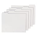 AbilityOne Skilcraft Blank Index Dividers, White, 100/Set (7530-00-959-4441)