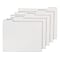 AbilityOne Skilcraft Blank Index Dividers, White, 100/Set (7530-00-959-4441)