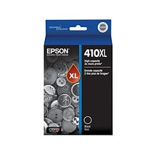 Epson T410XL Black/Cyan/Magenta/Yellow High Yield Ink Cartridges, 4/Pack