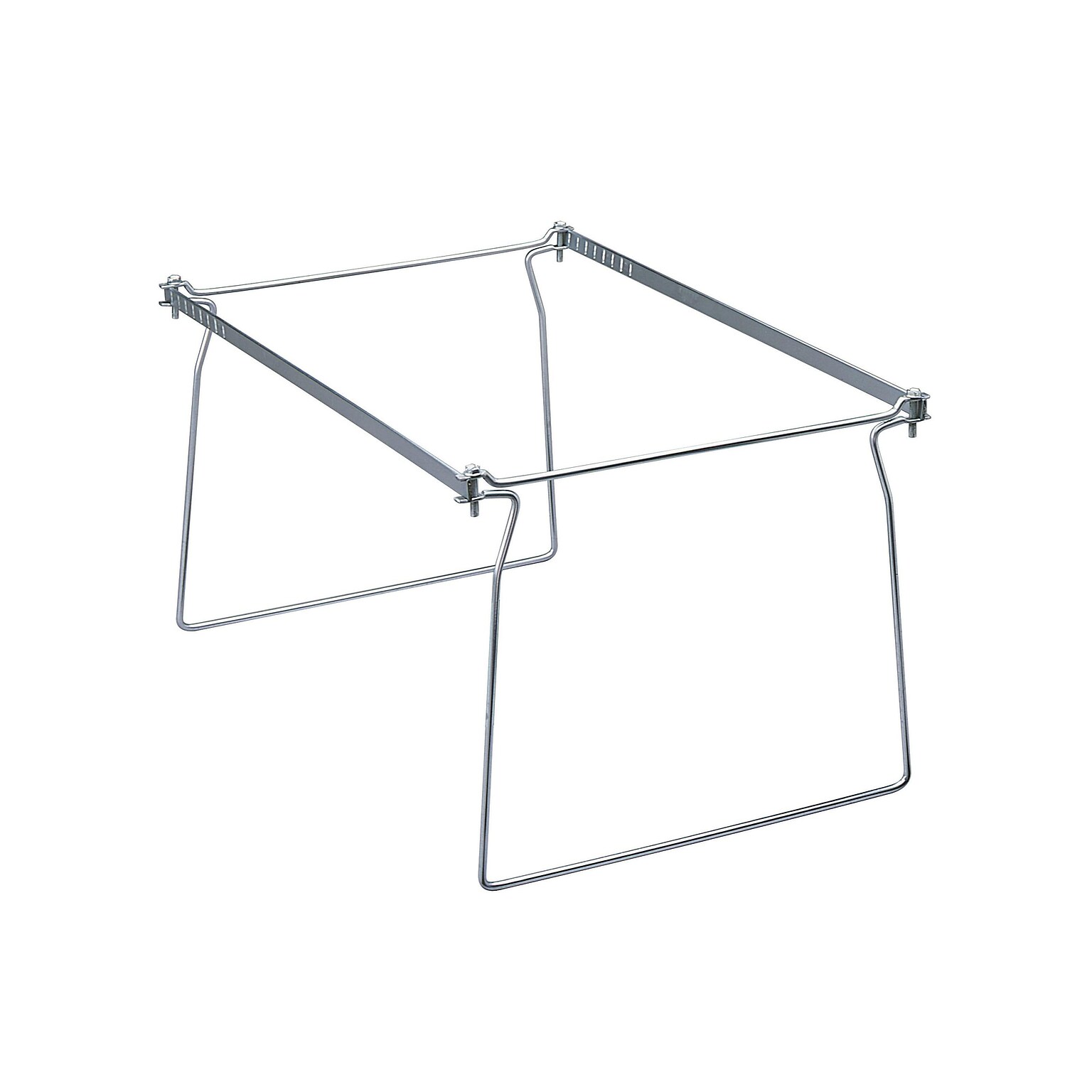 Smead Hanging File Folder Frames, Letter Size, Gray, 2/Pack (SMD64872)