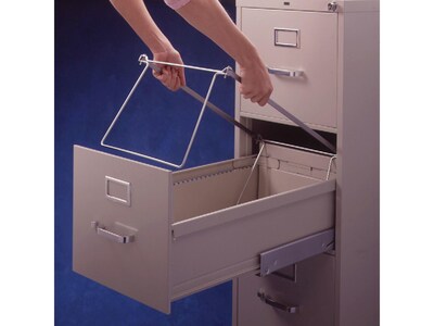 Smead Hanging File Folder Frames, Letter Size, Gray, 2/Pack (SMD64872)