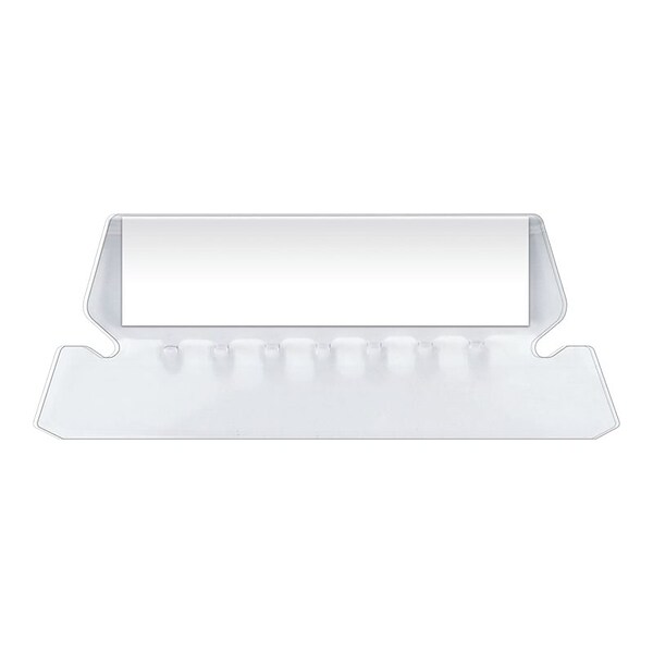 Pendaflex Hanging File Folder Tabs, 1/5-Cut, Clear, 25/Pack (PFX 42 CR)