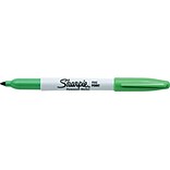 Sharpie Permanent Marker, Fine Tip, Green (30004)