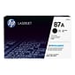 HP 87A Black Standard Yield Toner Cartridge, print up to 8550   pages