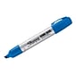 Sharpie King Size Permanent Marker, Chisel Tip, Blue, Dozen (15003)