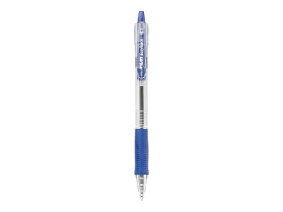 Pilot EasyTouch Retractable Ballpoint Pens, Medium Point, Blue Ink, Dozen (32221)