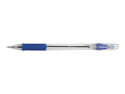 Pilot EasyTouch Ballpoint Pens, Fine Point, Blue Ink, Dozen (32002)