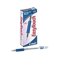 Pilot EasyTouch Ballpoint Pens, Fine Point, Blue Ink, Dozen (32002)