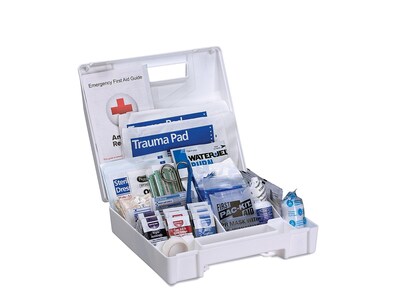 First Aid Only First Aid Kits for 25 People, 141 Pieces, White (90589)