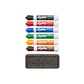 Expo Low Odor Dry-Erase Marker and Organizer Kit, Broad Chisel Tip, Assorted Colors (80556)