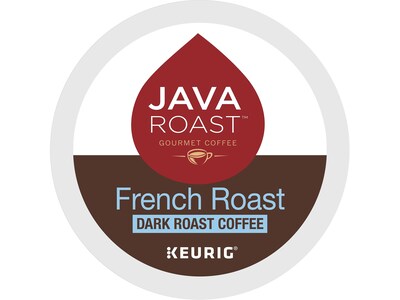 Java Roast French Roast Coffee Keurig® K-Cup® Pods, Dark Roast, 24/Box (52966)