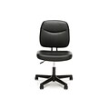 OFM Essentials Bonded Leather Computer and Desk Chair, Black (ESS-6005)
