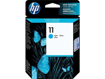 HP 11 Cyan Standard Yield Ink Cartridge (C4836A)